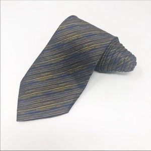 Missoni Metallic Streak Motif Silk Tie